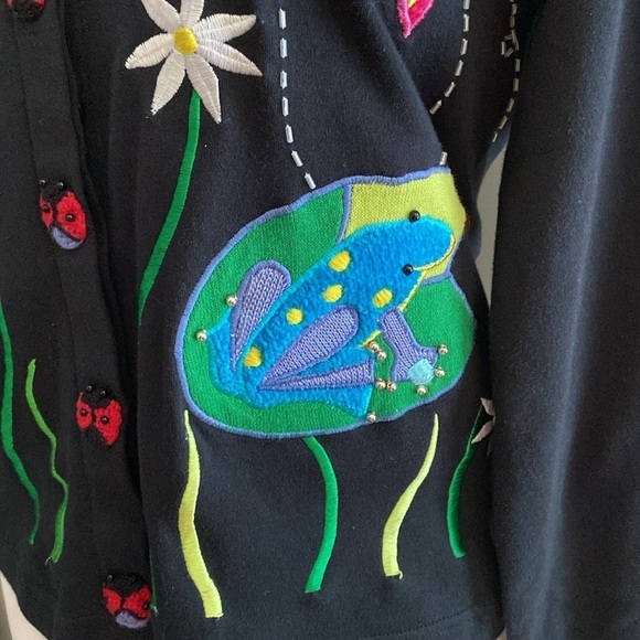 Berek2 Lilly pads & critters cardigan - Picture 9 of 11